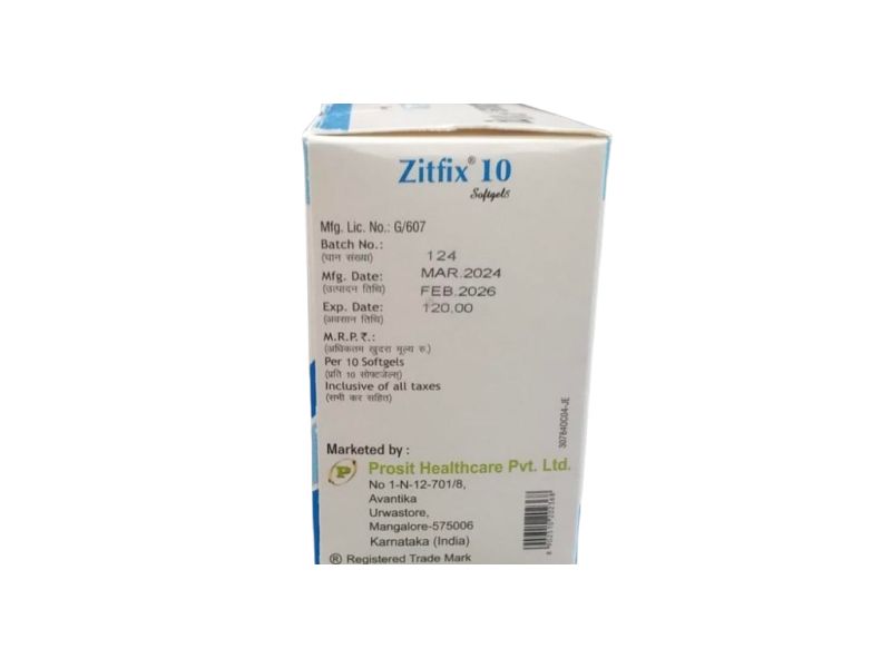 Cap Zitfix 10 MG - Image 2