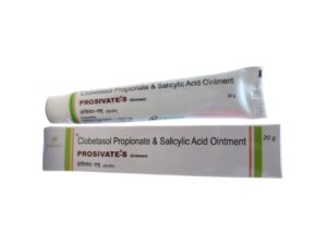 Clobetasol Propionate Salicylic Acid 3% Ointment - Prosivate S Ointment - Steroid 20G