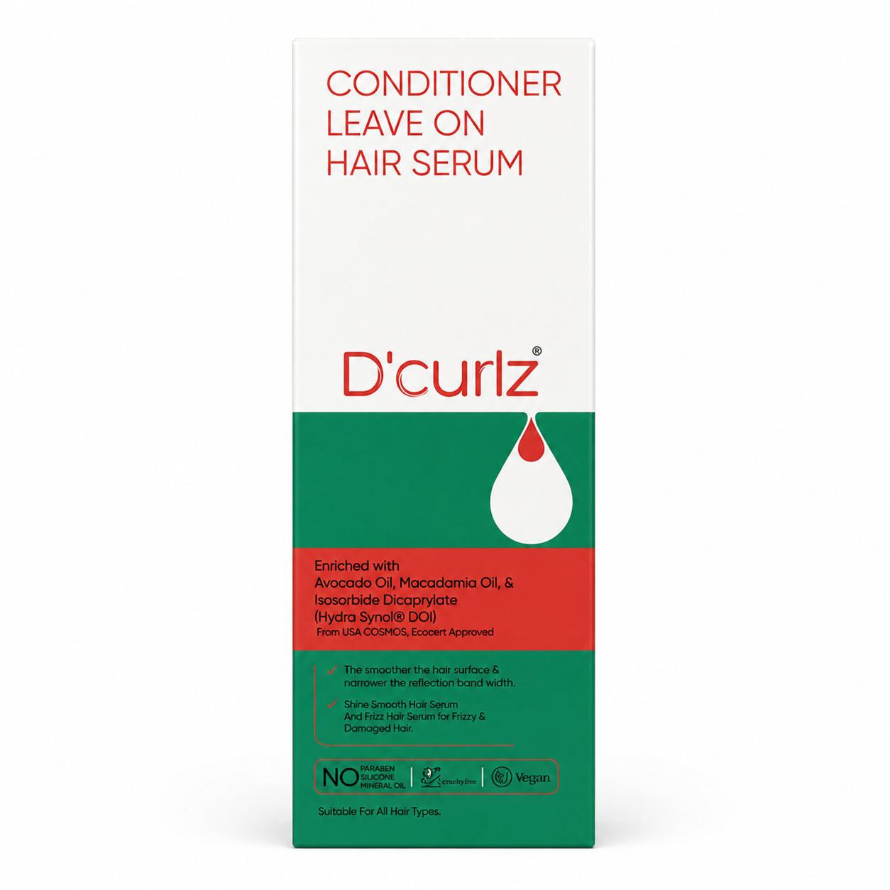 DCurlz Leave On Hair Serum