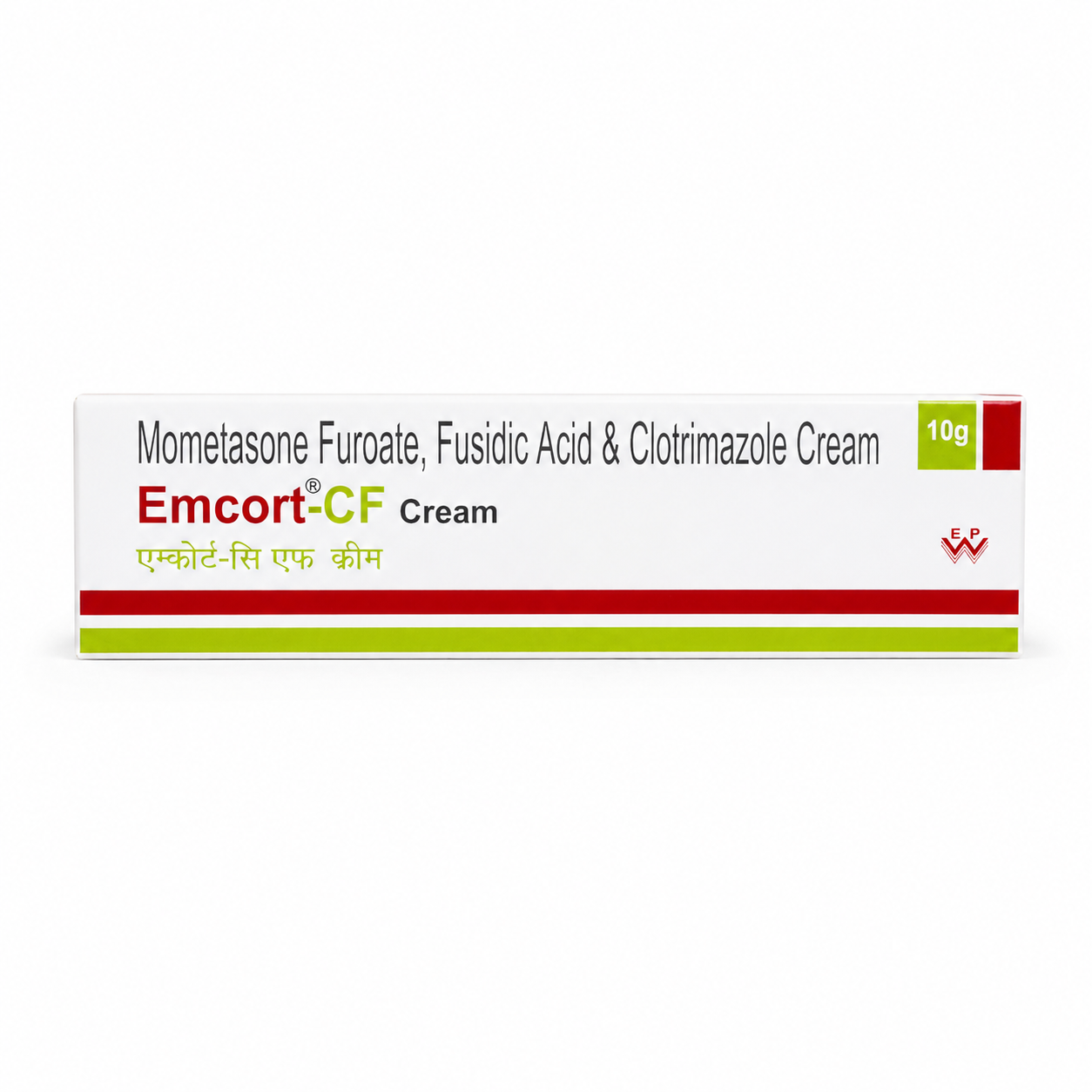 Emcort-CF Cream (Mometasone Furoate, Fusidic Acid & Clotrimazole Cream)