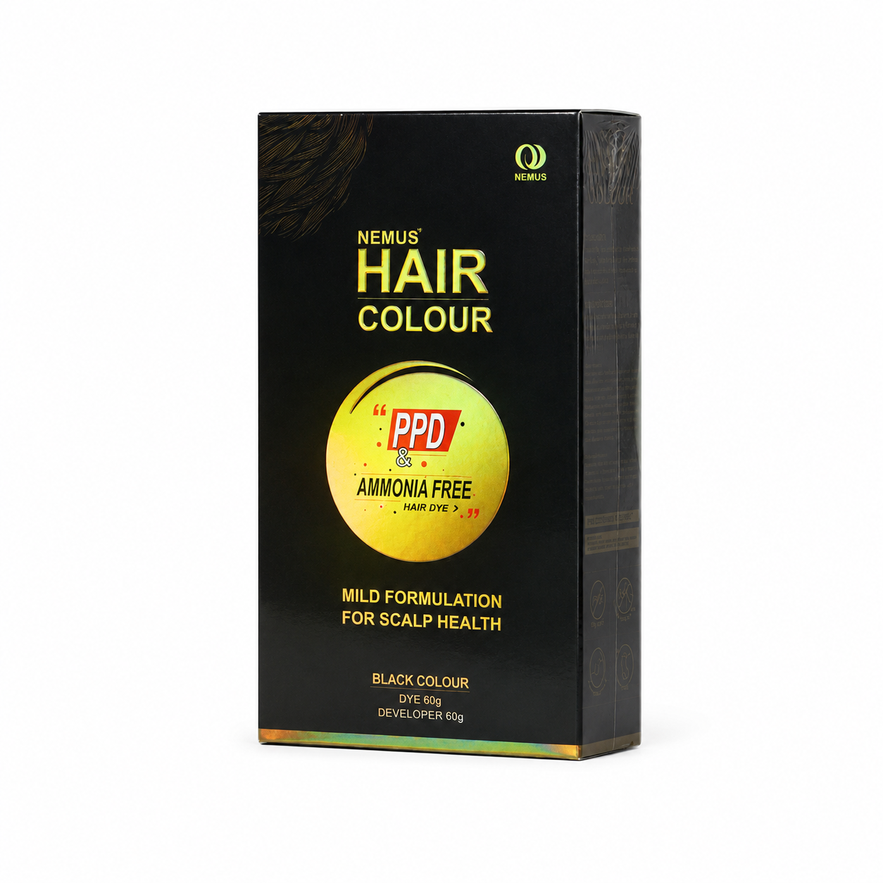 Nemus Hair Colour Black