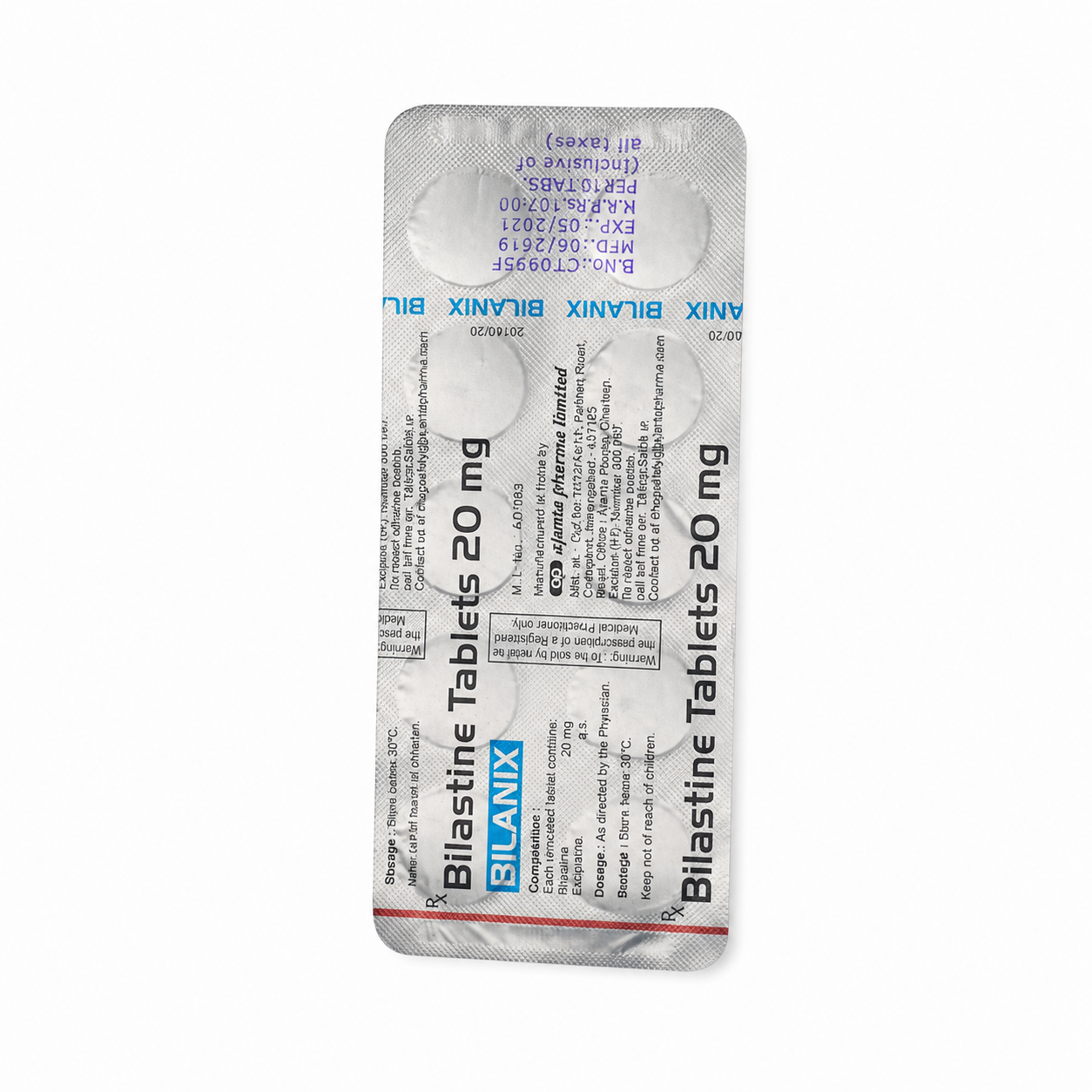 TAB Bilanix 20MG