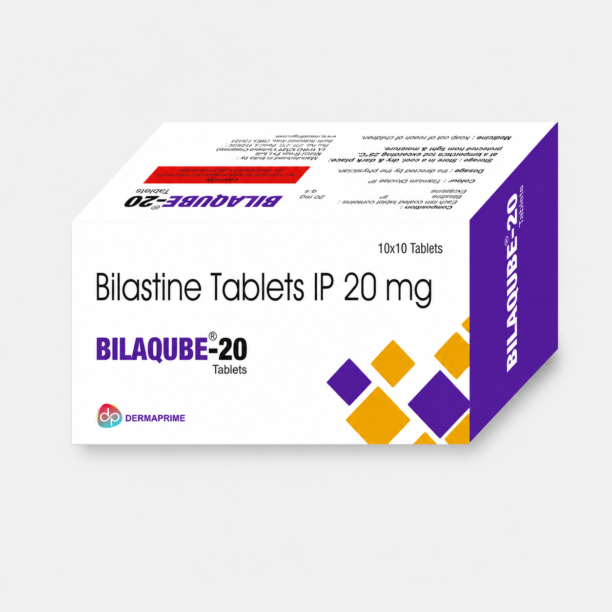 Bilaqube 20 Tablets